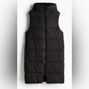 Women's Black Puffer Vest